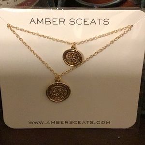 New Amber Sceats coin necklace